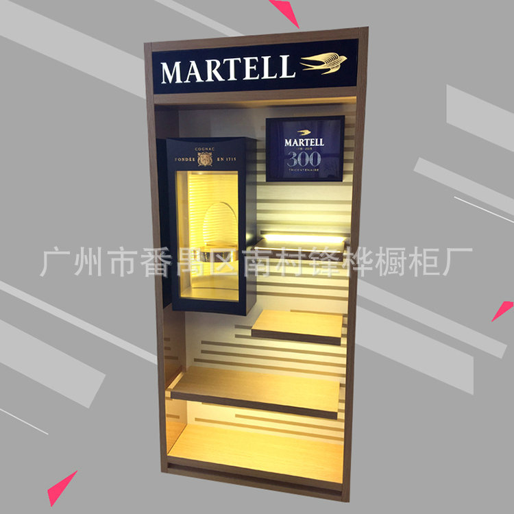 大量生产欧式洋酒展柜亚克力材质可旋转酒柜葡萄酒展柜