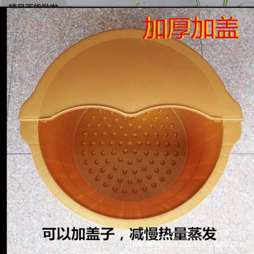 2020 new thickened foot bath massage bottom foot bucket plastic laundry foot bath thickened foot massage foot bucket