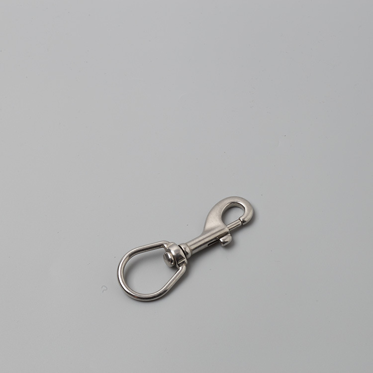 厂家直销316不锈钢单头钩潜水扣链条连接旋转扣狗扣 可定/做