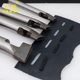 Golden Eagle Width 4mmDIY Leather Hole Punching Tool Oval Waist Punching Flat Mouth Punching Fillet Punching Word by Word