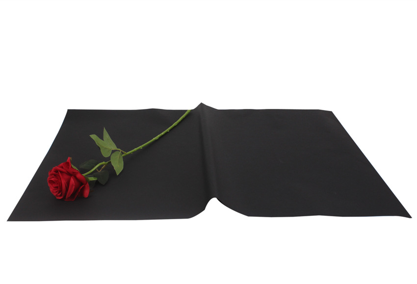 70g ramo de flores de color sólido papel de embalaje color de doble cara cubierta de libro de bricolaje papel de regalo monocromo