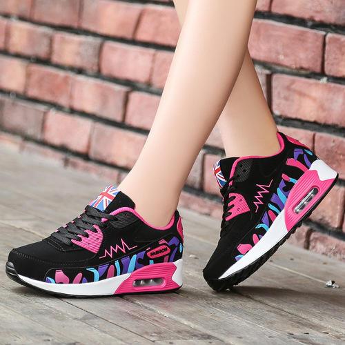  Spring New Women's Shoes Air Cushion Shoes Sports Casual Shoes Korean Style Student Shoes Travel Shoes Flat Shoes Women