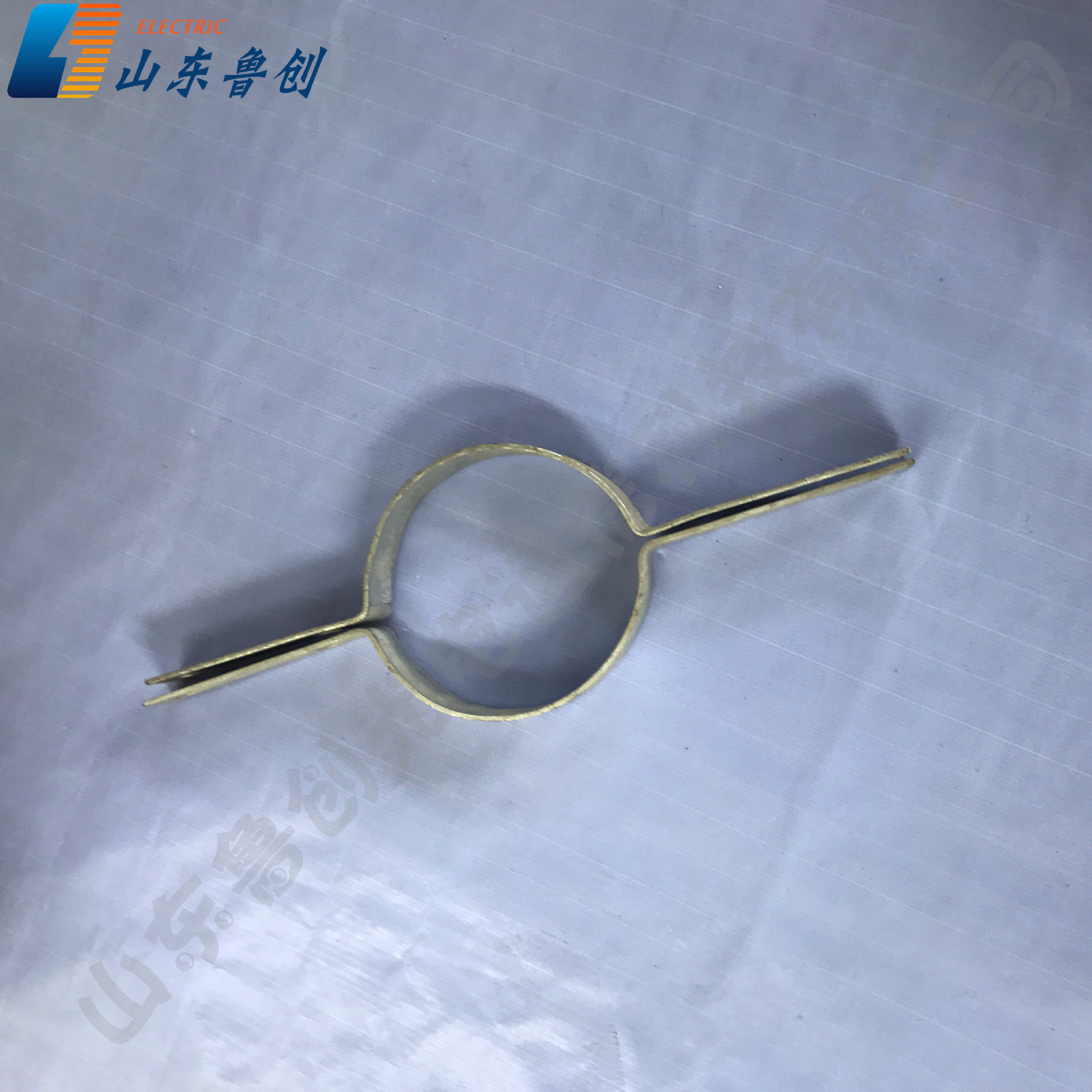 杆用紧固件 光缆金具 热镀锌扁铁抱箍