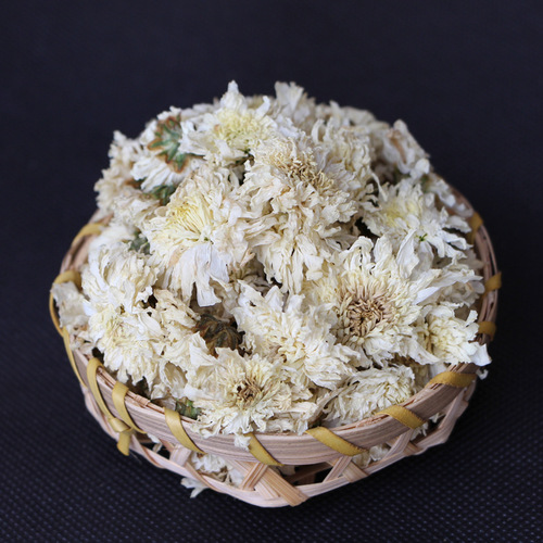 Manufacturer bulk wholesale tribute chrysanthemum tea Anhui July chrysanthemum white chrysanthemum substitute herbal tea bulk raw materials