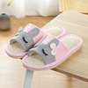 Demi-season children's cartoon non-slip slippers suitable for men and women for beloved platform indoor, soft sole