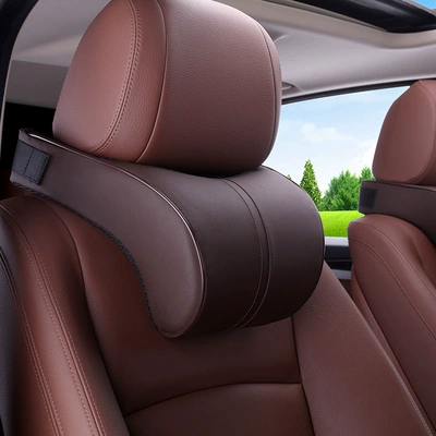 Car Pillow Interior Supplies Memory – Headrest - headrest-clip-clause-coffee