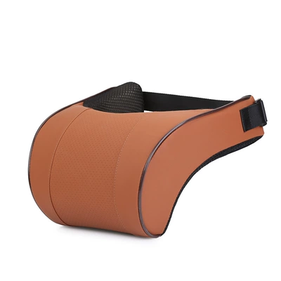 Headrest Pillow Pillow Car Headrest Cushion - breathable-cow-headrest-brown