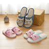 Children's cartoon slippers for beloved, footwear indoor, non-slip wear-resistant cloth