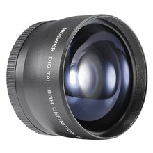 58MM 2X 增距镜头 适用于佳能 尼康 18-55 前端62MM滤镜 出口品质