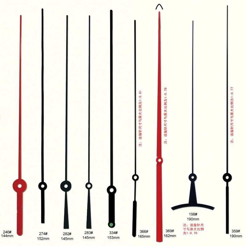 Производители для различных аксессуаров часов и стрелок часов креативные многоцветные часы и указатели на часы.