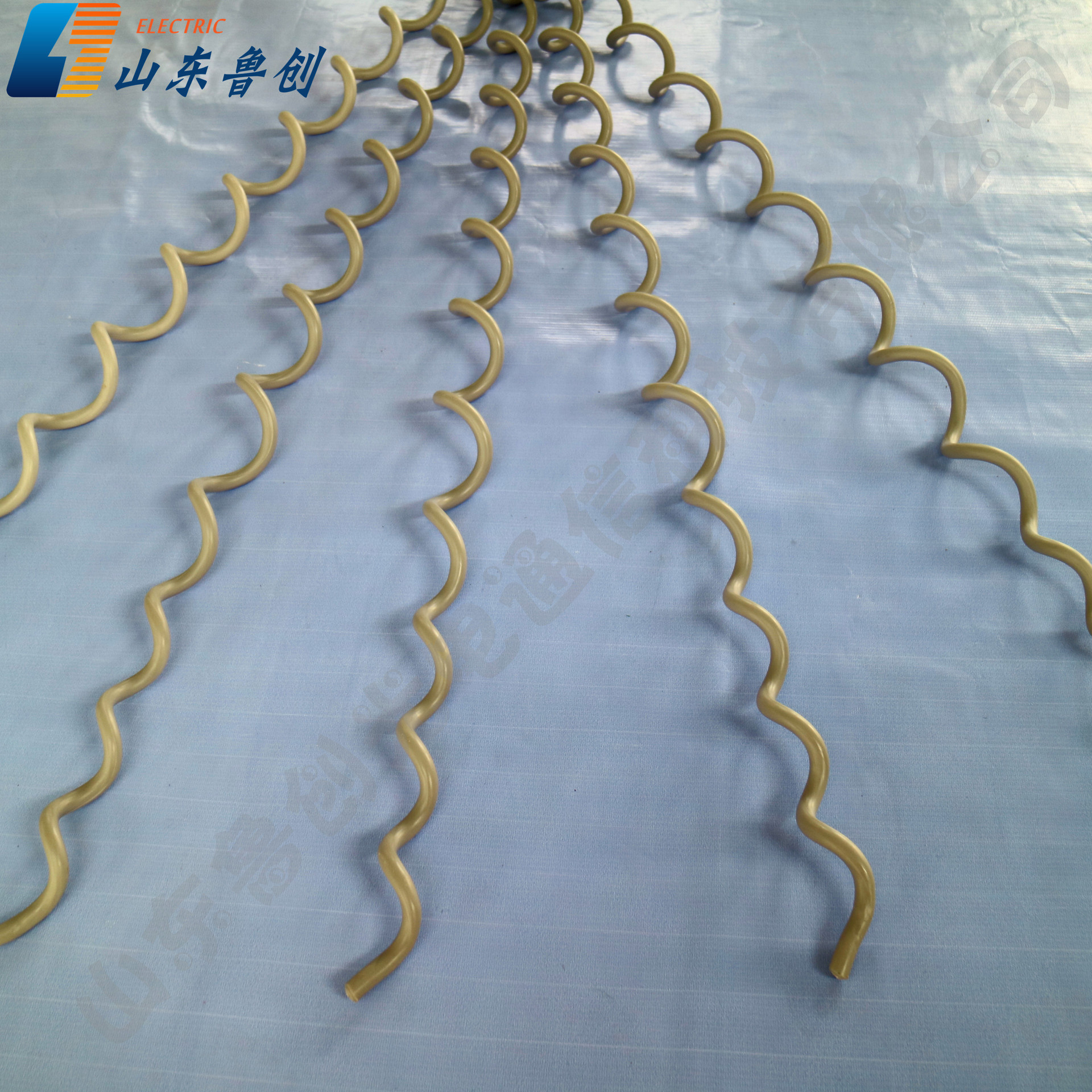 光缆防振鞭 ADSS减震金具 FL螺旋减震器