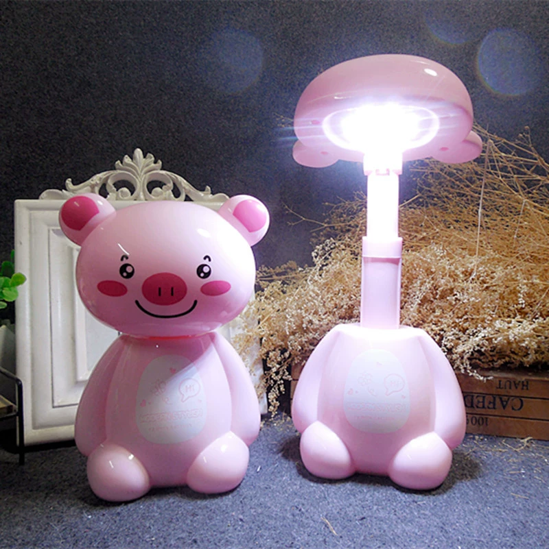 LED Table Lamp Dabai HZ010966, Eye-Protection Night Light, Rechargeable Foldable