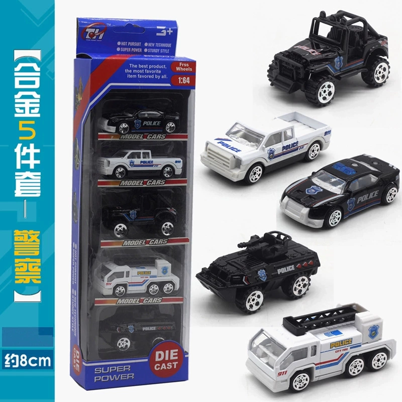 Металлический набор, моделирование инженерной техники, экскаватор, танк, toy car, 5 штук