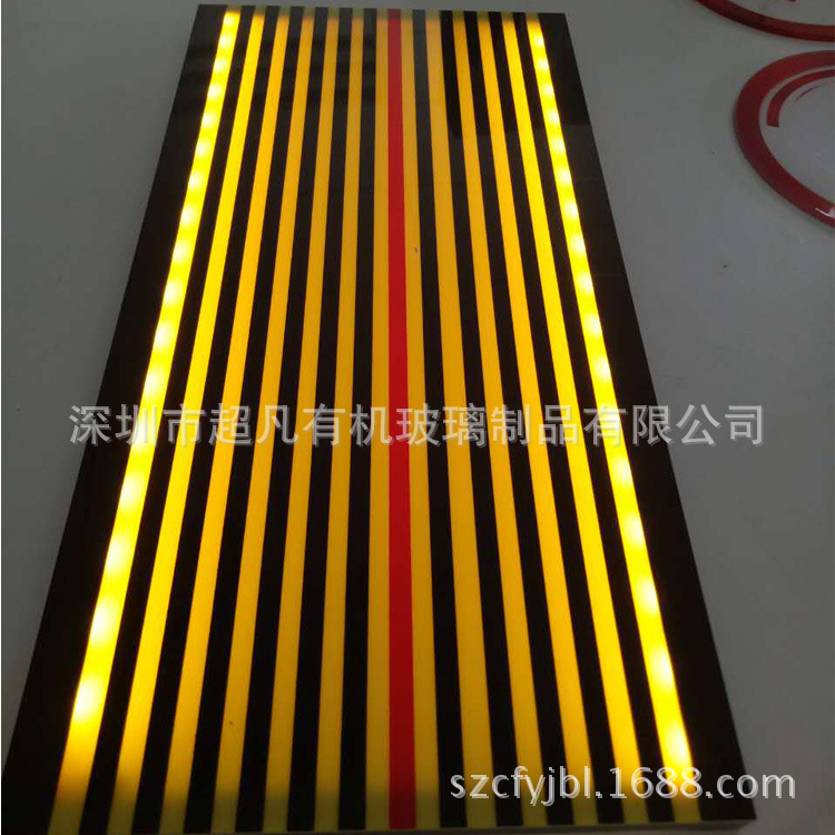 深圳厂家生产亚克力LED超薄灯箱发光标示牌有机玻璃商场广告灯箱