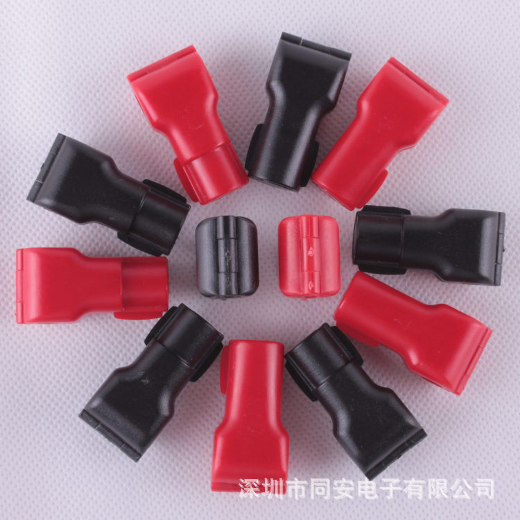 6MM小红锁扣防盗挂钩锁扣数码配件挂钩锁 商场超市货架防盗扣批发