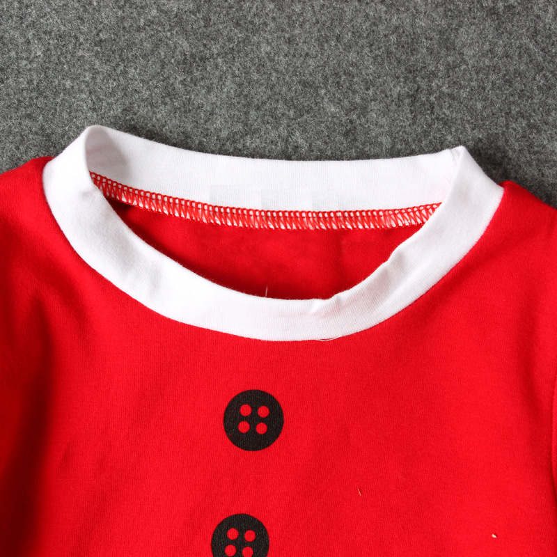 Combinaison de Noël pour garçons et filles, combinaison d'escalade Ha + chapeau de Noël, combinaison pour enfants_voghion.com