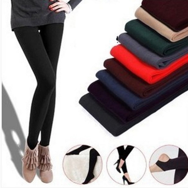 Demi-season fashionable velvet trousers