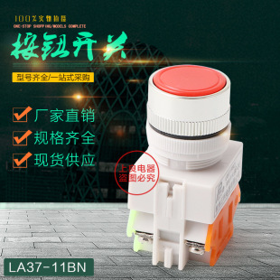 Hangzhou Sanli LAY37-11BNZS Y090-11BNZS Φ22 Flat Button Self-locking