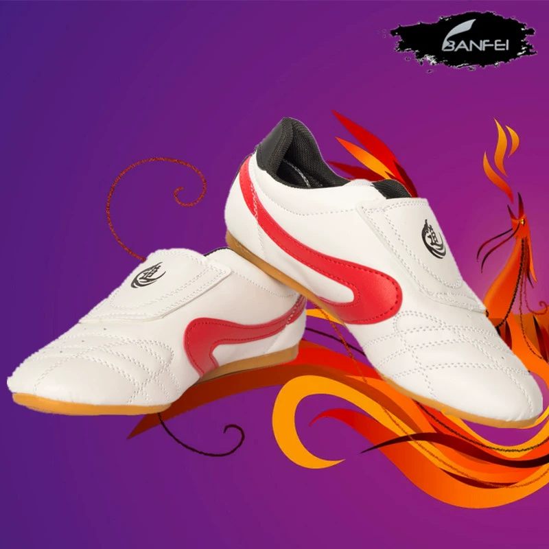Прямые продажи с фабрики Aifei, обувь для тхэквондо для взрослых, дышащая износостойкая сухожильная подошва, мужская и женская спортивная обувь для боевых искусств