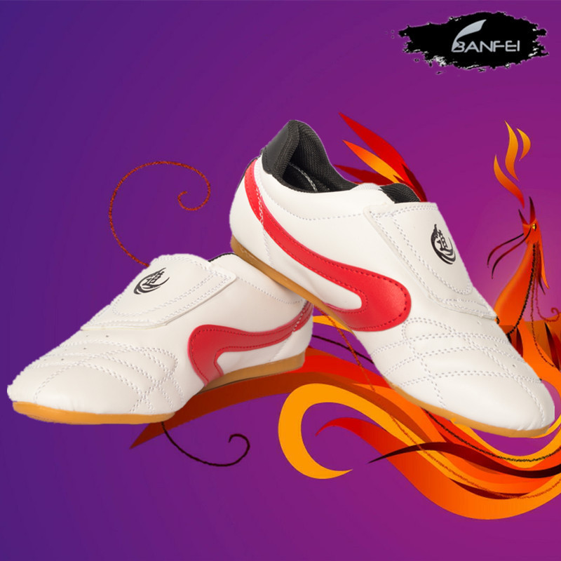 Aifei factory direct selling adult taekwondo shoes breathable wear-resistant tendon sole men's and women's sports martial arts shoes