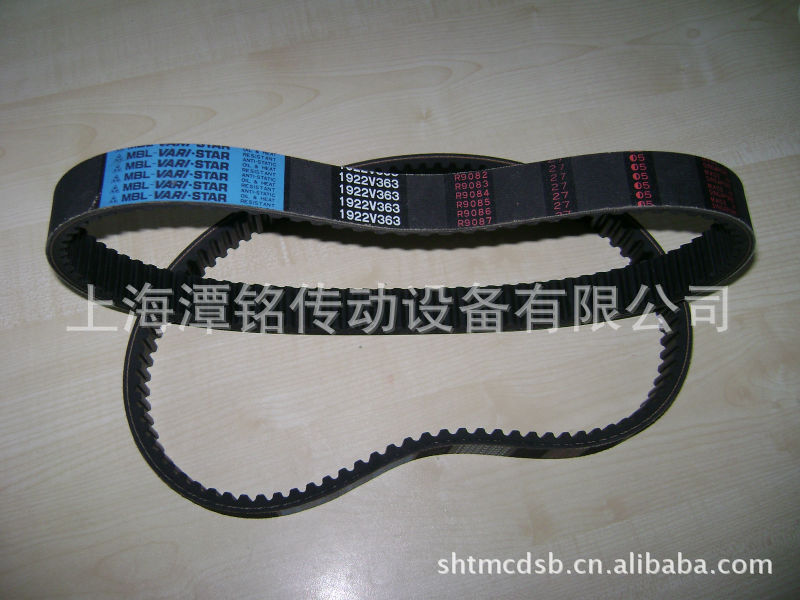 供应变速带、调速带、切边式三角带齿形带、工业皮带、传动皮带