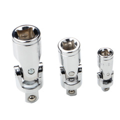 Universal Joint Socket Extension Handle Steering Universal Joint Automotive Maintenance Hardware Tools Small, Medium, and Large Fly Joints