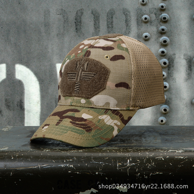 Chief Capricorn Camouflage Tactical Baseball Cap Breathable Sports Net Cap Outdoor Riding Sunscreen Cap