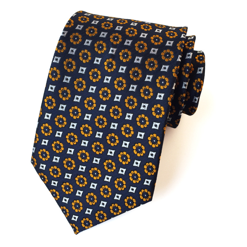 FUENTE Corbata de suministro de los hombres ropa formal casual negocio profesional boda mejor hombre poliéster jacquard corbata fábrica al por mayor