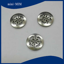 不锈钢粉末注射成型mim 镂空饰品 东莞粉末冶金 金属饰品异形加工