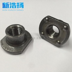 T-type welding nut M10*125, four-point furniture positioning nut, car seat belt nut WN14315