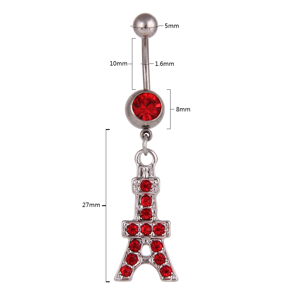 Belly button piercing stainless steel, Amazon