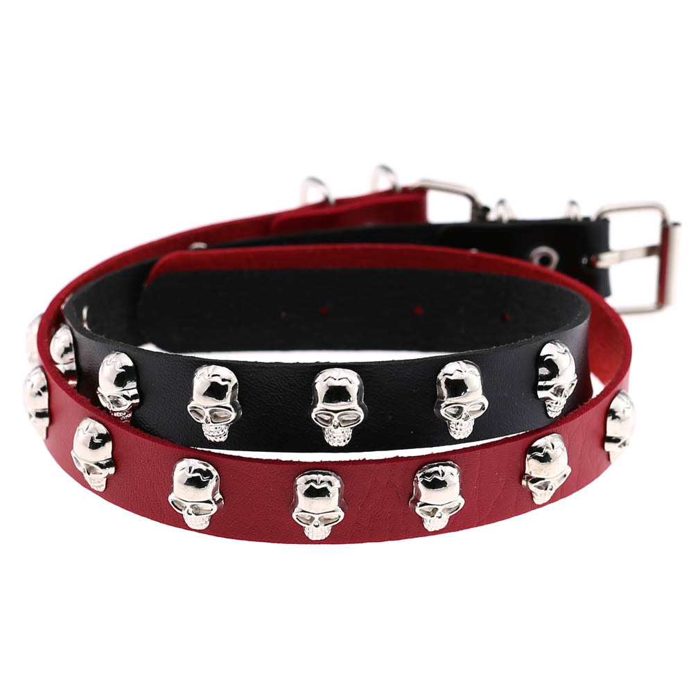 유럽과 미국의 국경 간 폭발 과장된 해골 고리 견인 로프 유령 할로윈 목걸이 크리스마스 액세서리