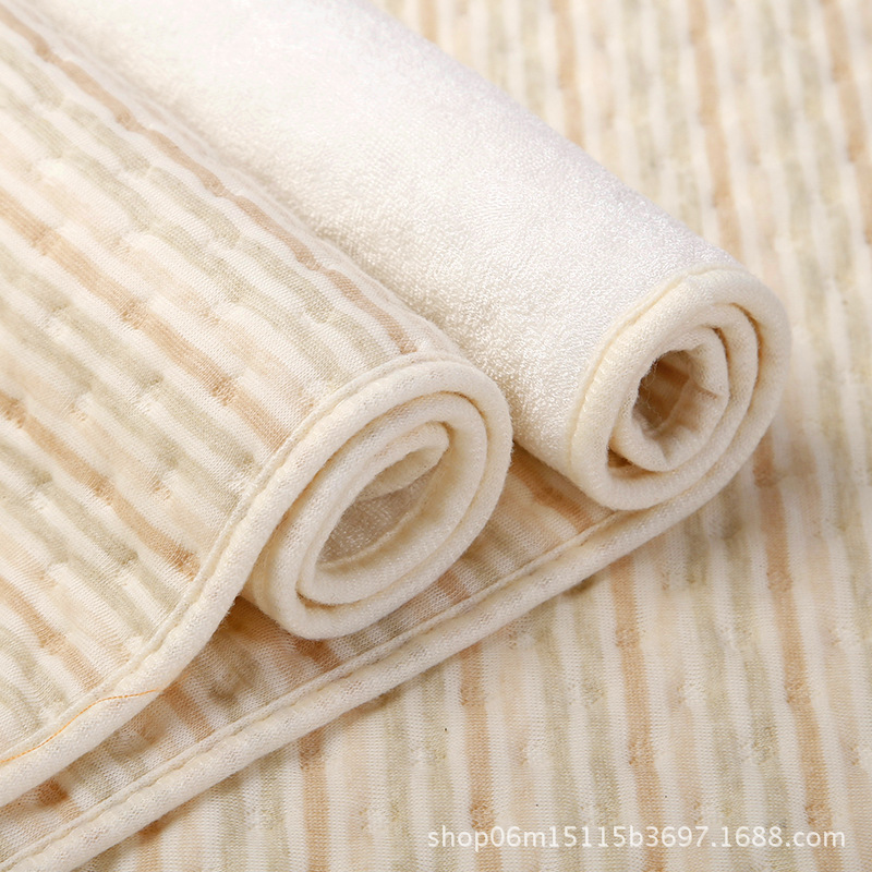 Almohadilla de pañales de algodón de color de bebé transpirable impermeable niños recién nacidos almohadilla de pañales de gran tamaño almohadilla de pañales de algodón de color de bebé almohadilla menstrual