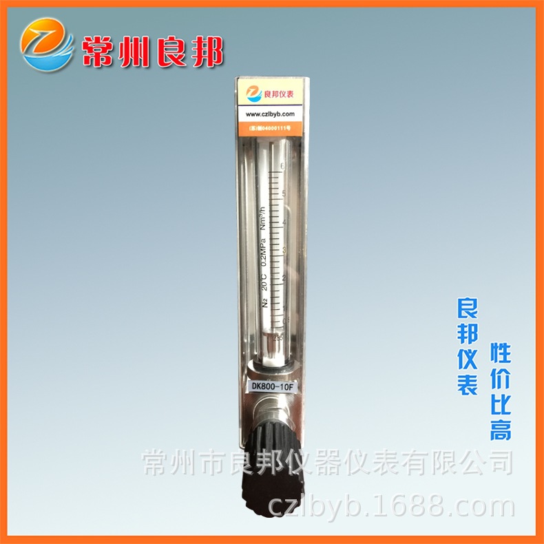 厂家O3玻璃转子流量计 臭氧流量计 氧气体发生器测量 面板安装