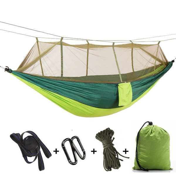 Dark green and fruit green (green mesh) with black buckle 5+1 belt