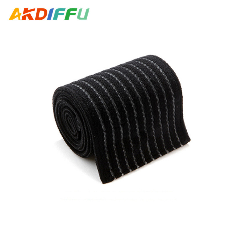 Deportes al aire libre suministros color sinuoso rodillera nylon pescado seda vendaje presión fitness ejercicio protección rodilla