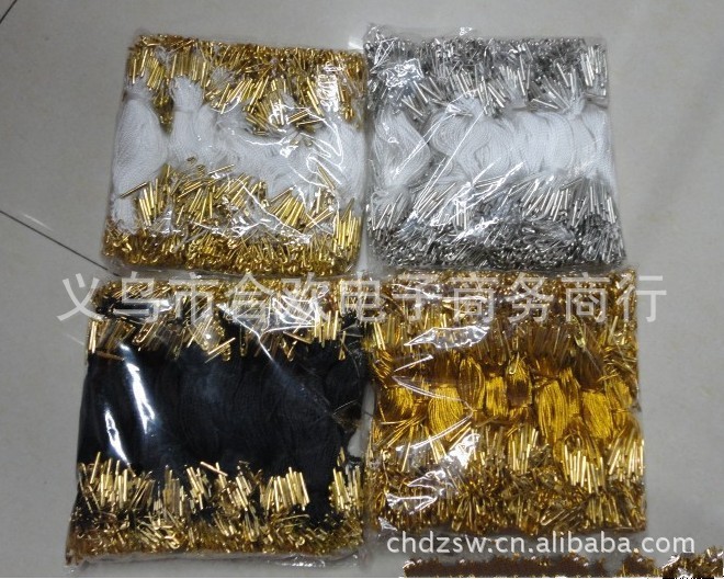 供应铁别针丙纶线线扣吊粒