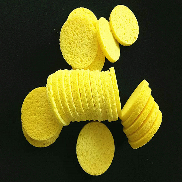 东莞批发10mm烙铁海绵 理疗仪纤维素木浆方块海绵垫 高温压缩棉