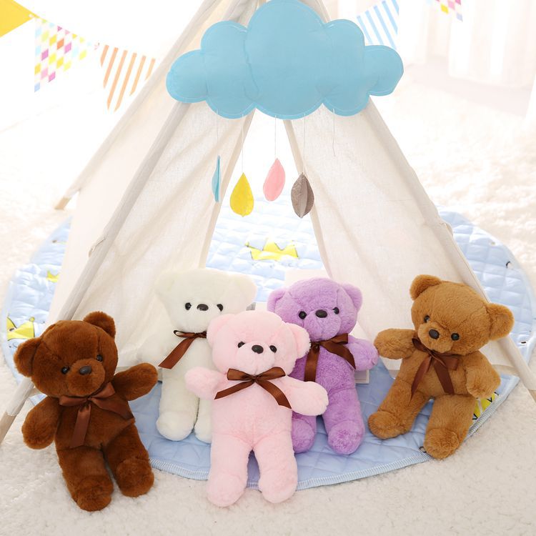 Máquina de agarre Oso juguete de peluche oso de peluche muñeca de boda regalo de lanzamiento entrega de una pieza