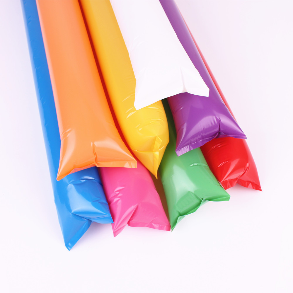 Los fanáticos de la fiesta de concierto de deportes se pegan palo de combustible accesorios de alegría palo de raqueta palo inflable palo