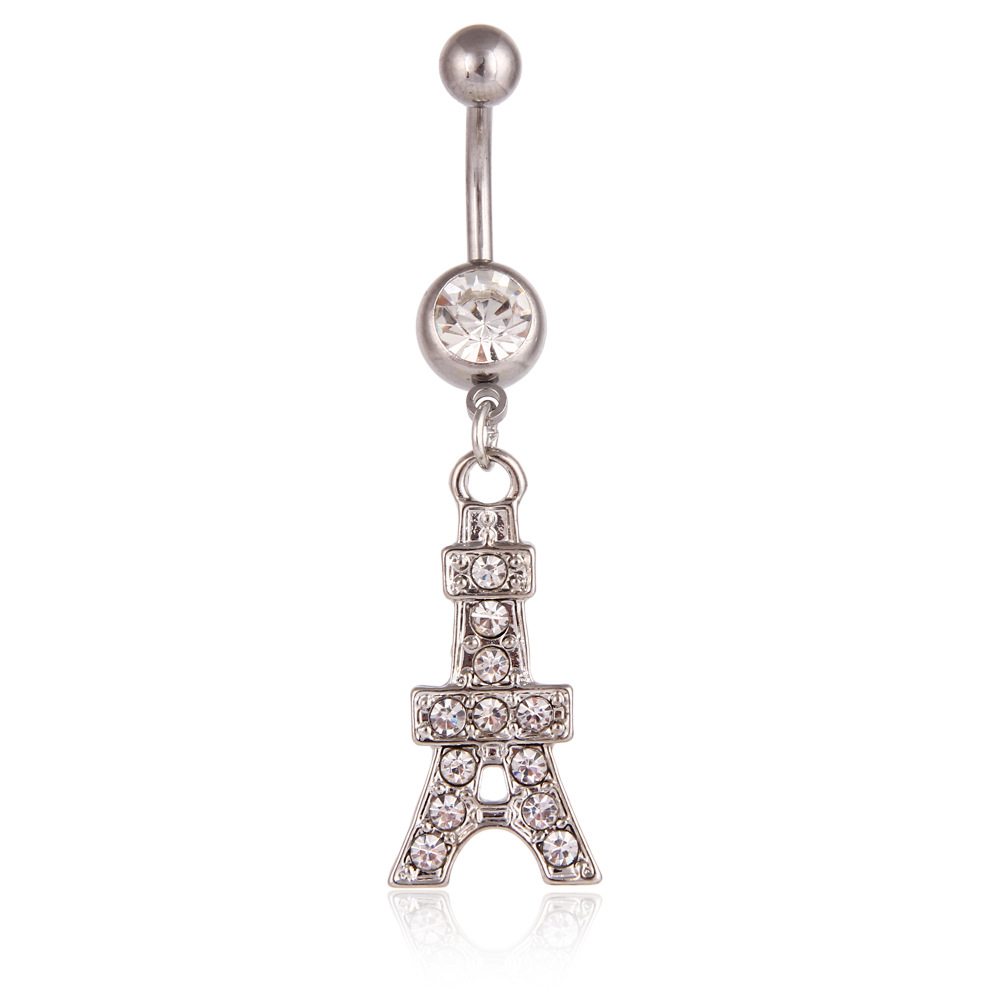 Belly button piercing stainless steel, Amazon