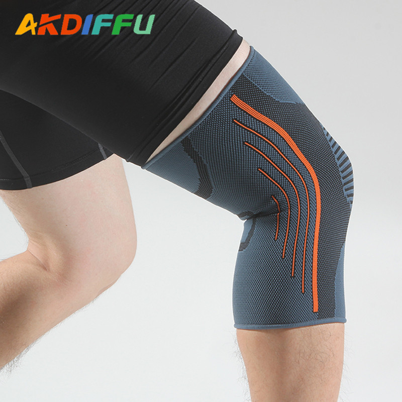 Deportes rótula nylon de punto rótula caliente transpirable running montañismo protección rodilla suministros al aire libre equipo de protección fabricante