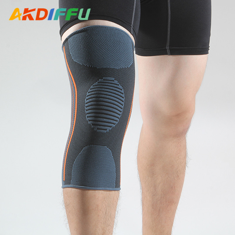 Deportes rótula nylon de punto rótula caliente transpirable running montañismo protección rodilla suministros al aire libre equipo de protección fabricante