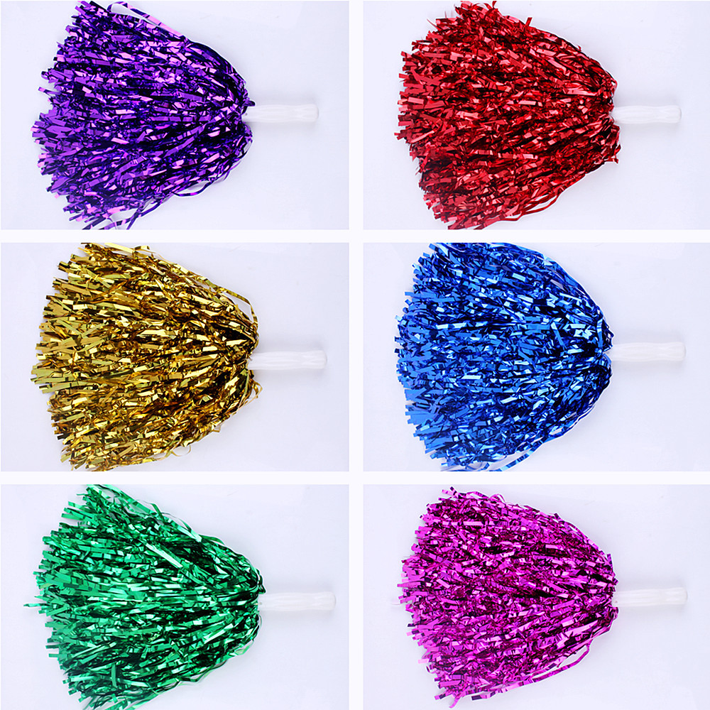 Suministros de porristas fans animar apoyos colorido bola mano Shake porristas balonmano