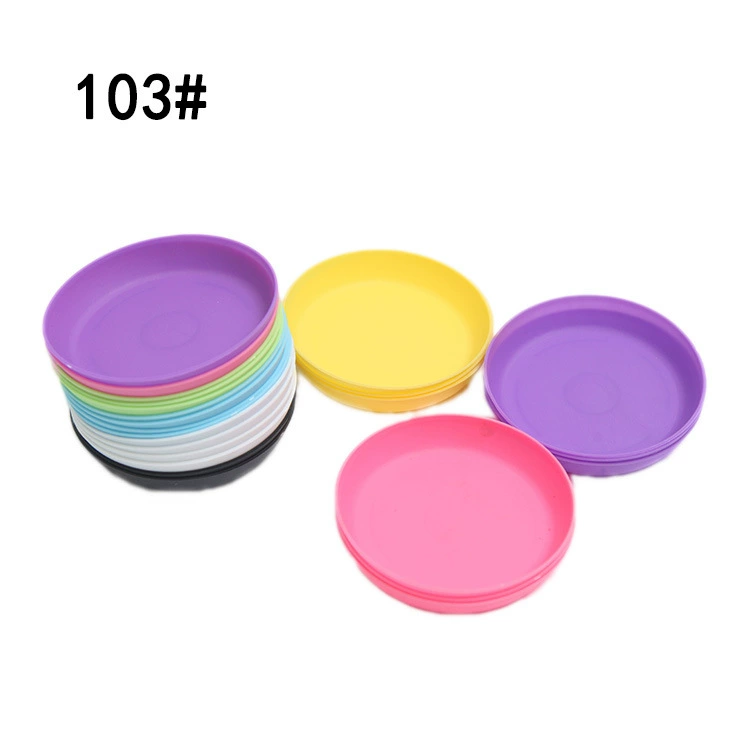 Мясное пластиковое основание цветочного горшка круговой поднос для воды небольшой поднос для выращивания настольного бассейна мобильная база прямых продаж с фабрики