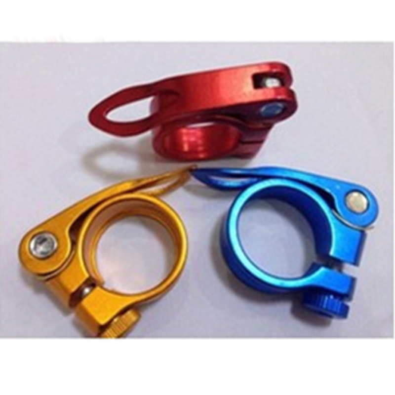 Bicycle quick release seat tube clamp mountain bike 31.8MM seat rod clamp car dead fly riding accessories equipment