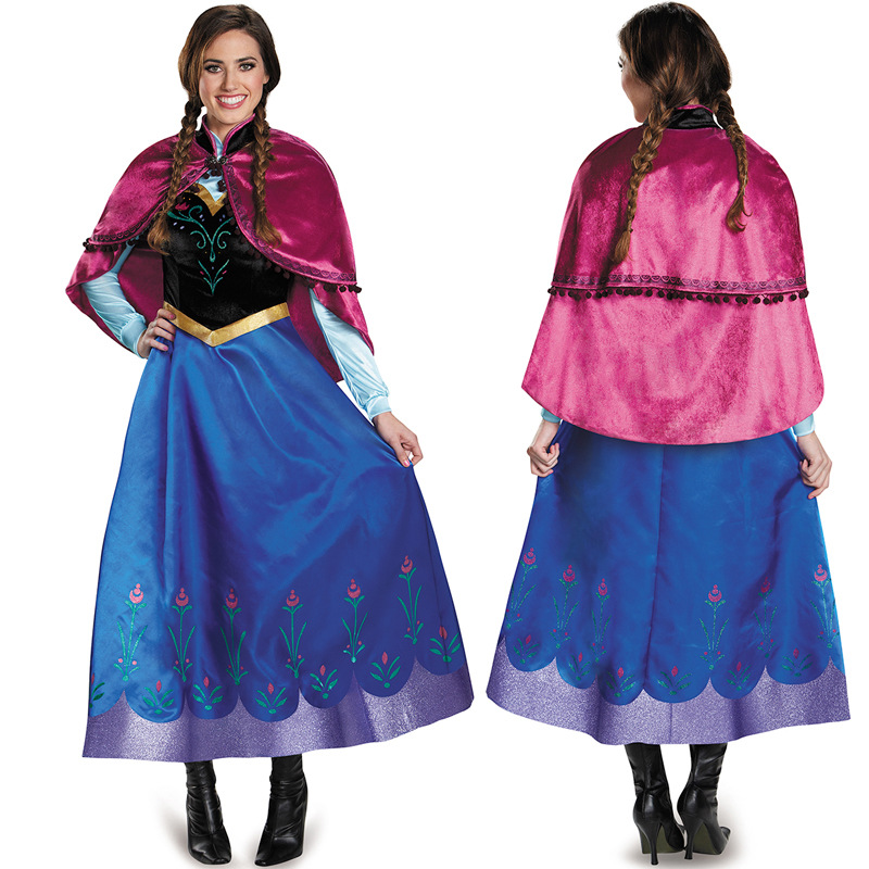 Halloween Frozen anna Aisha Princess Adult Dress Dress Anime cosplay Show