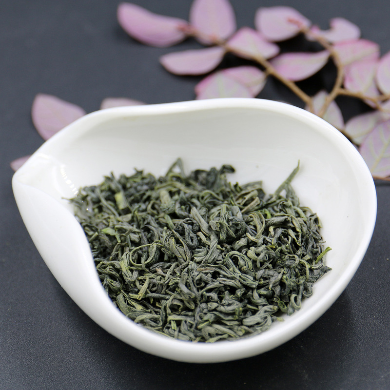 Emeishan high mountain cloud green tea bulk tea wholesale fragrant Biluochun type tea ash fried green tea No.1 Emeishan high mountain cloud green tea bulk tea wholesale fragrant Biluochun type tea ash fried green tea No.1