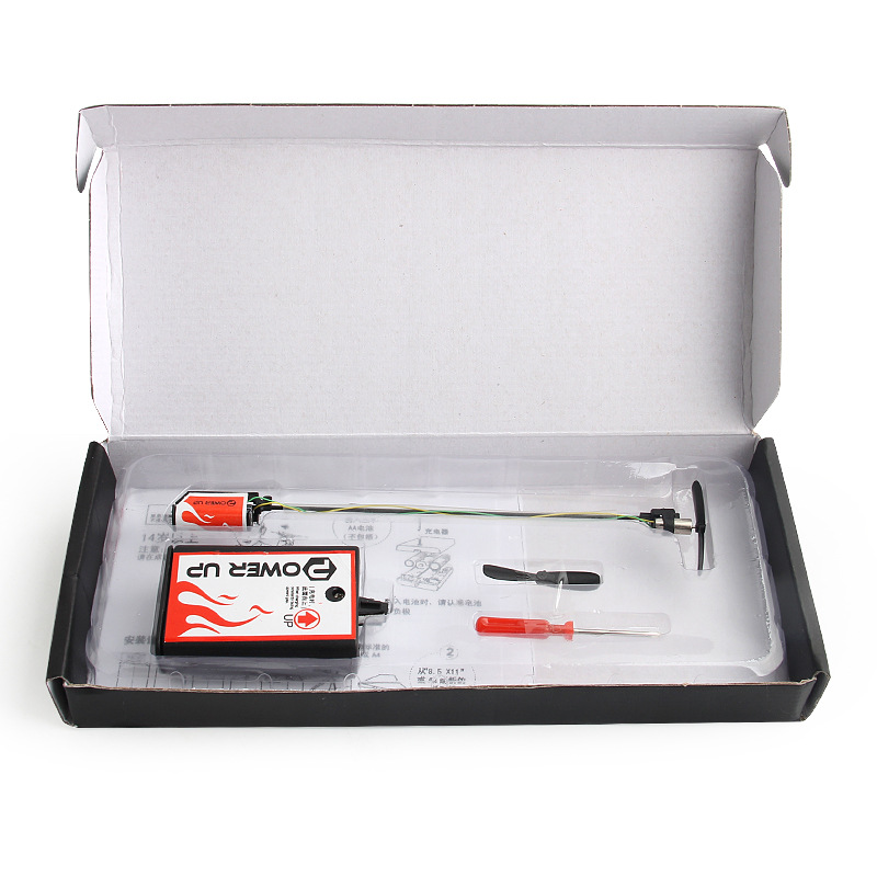 Motor eléctrico mano lanzando papel modelo de avión motor plegable DIY papel Power Toys exportación transfronteriza en stock