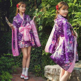 洛丽塔洋装动漫cosplay服装日本重樱花和服女装全套女仆装